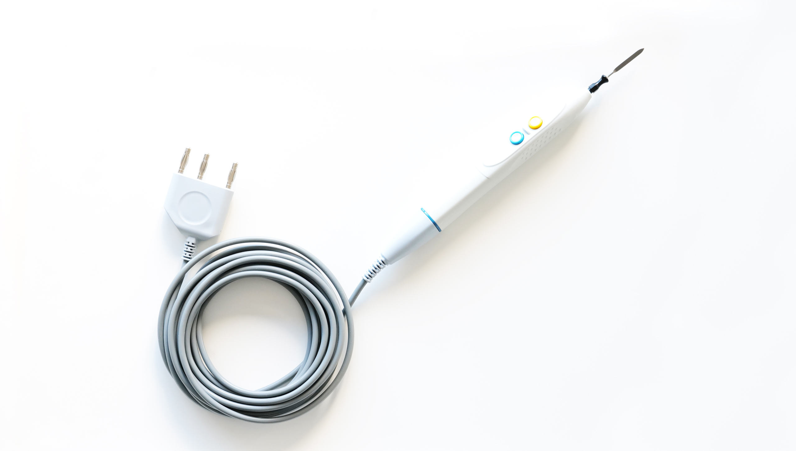 Monopolarer Handgriff von EMED mit Stecker für HF-Generator und Elektrode